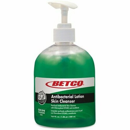 BETCO Skin Cleanser, Antibacterial, Lotion, Pump, 500ml, Green BET141E900